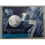 A Royal mint Britannia £50 coin 2015 mint never op