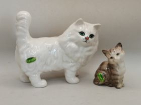 Beswick Cat and Kitten