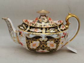 Royal Crown Derby Imari Teapot 2451