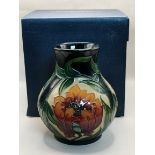 A Moorcroft vase