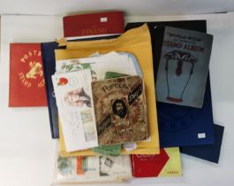 Stamp collection incl Penny Reds and Worldwide