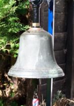 Original WWII 'RAF Scramble Bronze Bell'