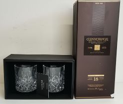 A bottle of Glenmorangie Extremely Rare 18 Year Old Highland Single Malt Scotch Whisky