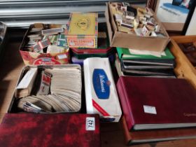 Collection of Matchboxes and matchbox covers in albums