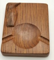 A kingfisher man Yorkshire oak pin/ ash tray ( mo
