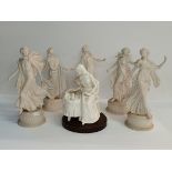 Wedgewood and Royal Worcester Figurines