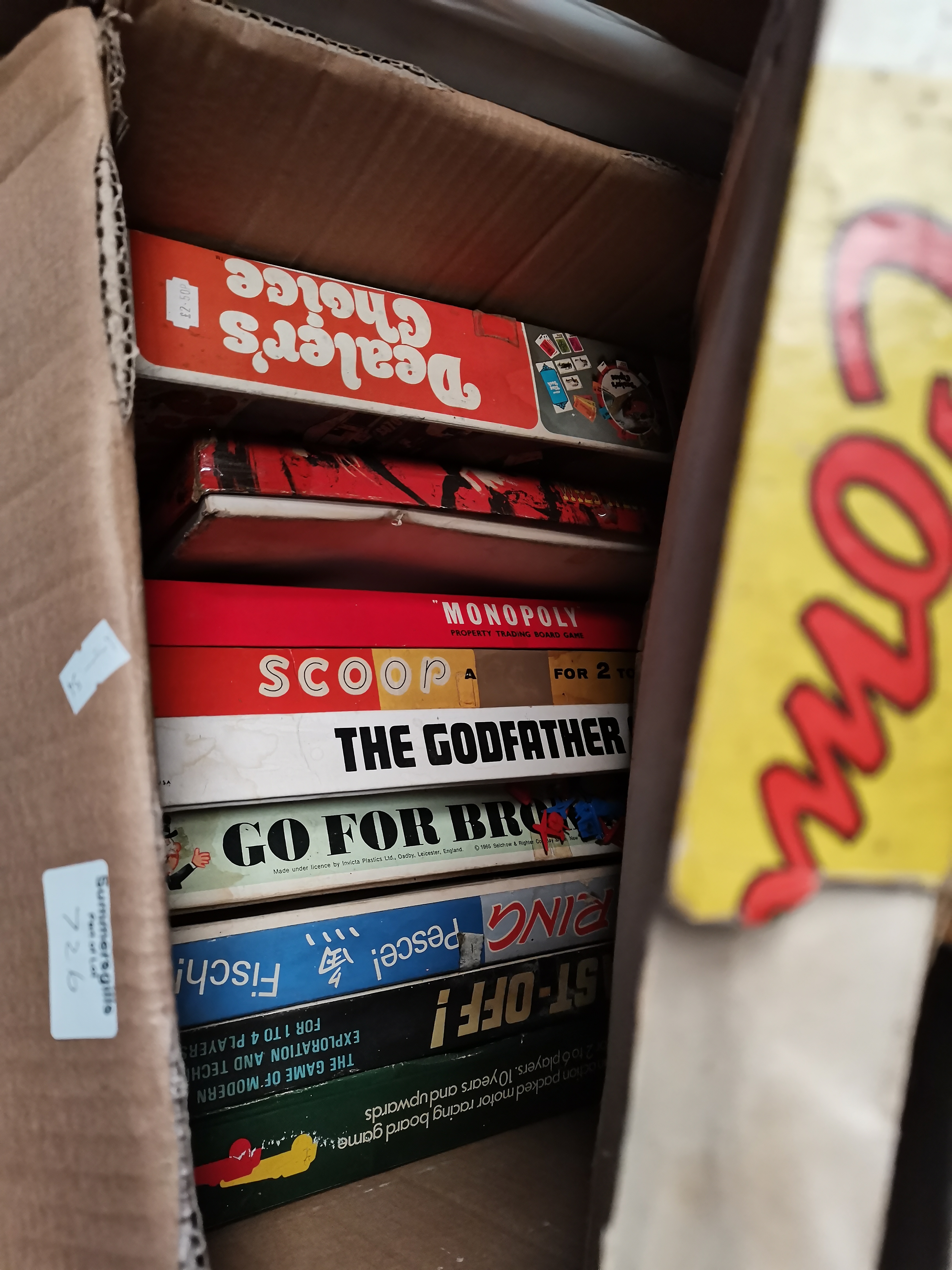 3 x large boxes of board games - some vintage some new plus box with toy truck etc - Image 4 of 5