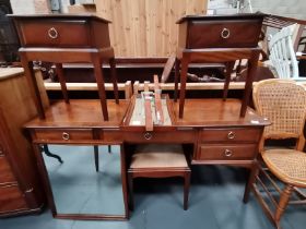 A collection of Stag Minstrel Bedroom furniture