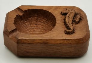 Michael Riley, a Seahorseman oak ashtray