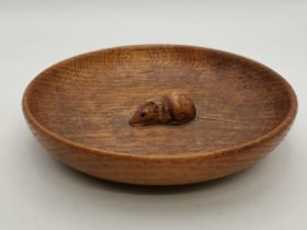 Robert Thompson, a Mouseman oak nut dish