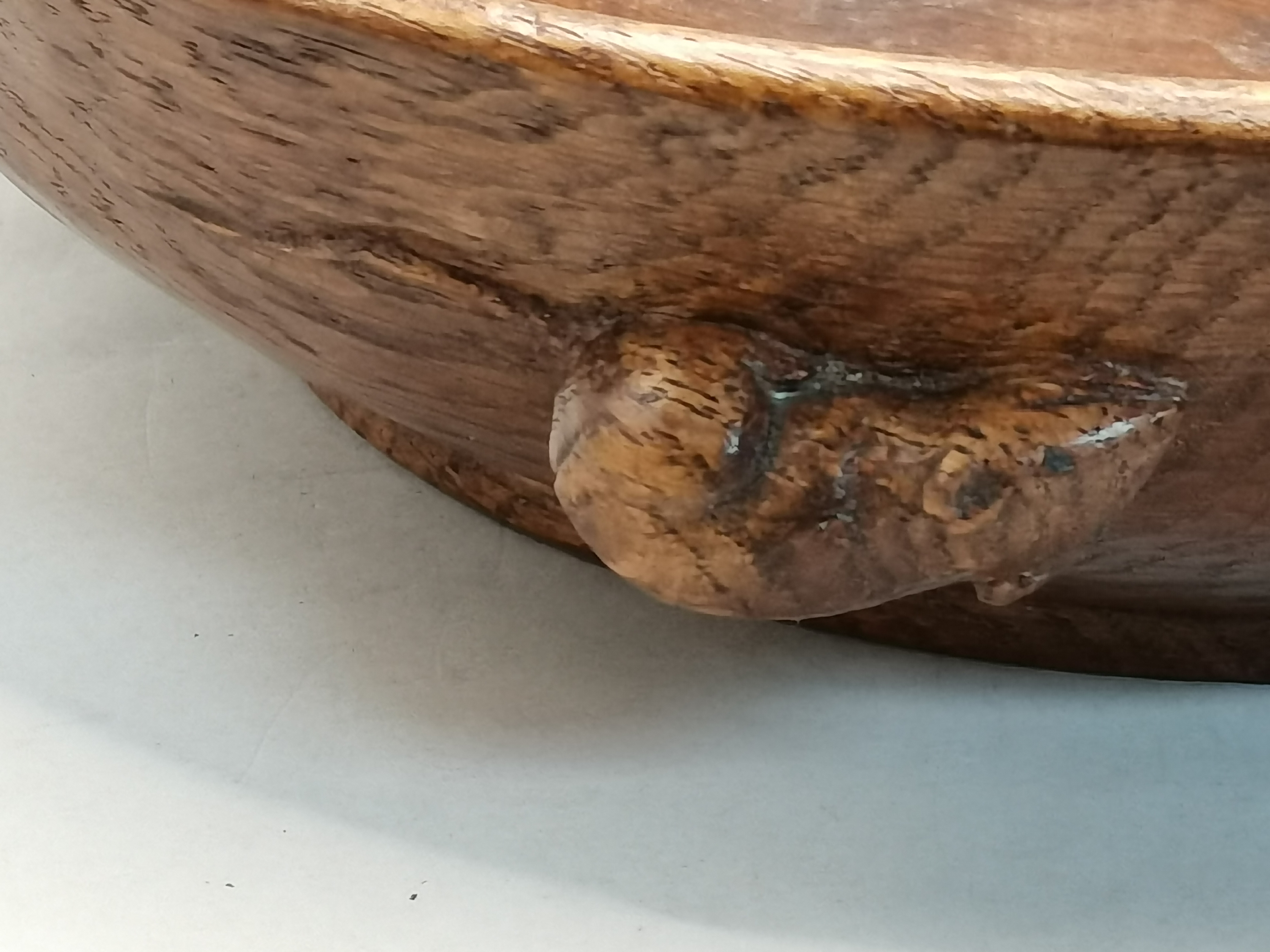 Robert Thompson, a Mouseman oak fruit bowl - Image 3 of 5