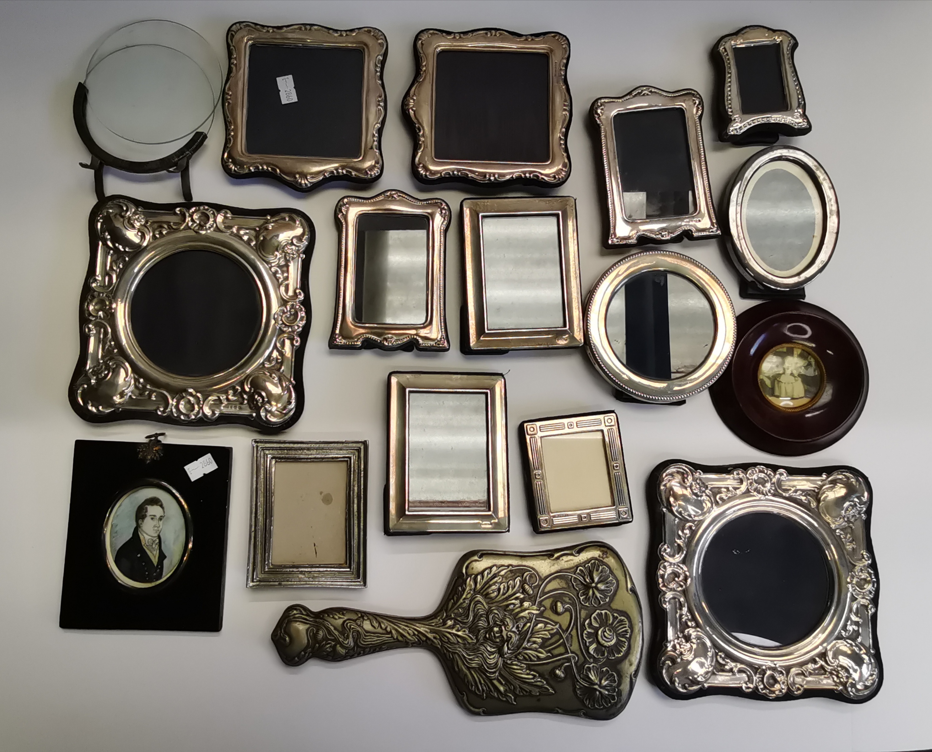 Silver Photo Frames plus others