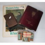 Cigarette cards, "Great Artists" Whistler books and Voice of Devotion antique book