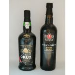 Two bottles of port