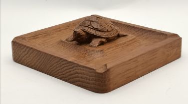 A turtleman Yorkshire oak pin/ ash tray