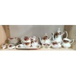 Royal Albert Old Country Roses tea and coffee set