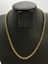 A gold not marked necklace 20g