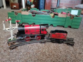 1 Box of Hornby Railway Items to Include Engine Type M1
