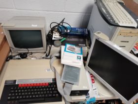 BBC Micro Computer with 2 x Philips monitors, disc drive, multimedia system, keyboaand Epson printer
