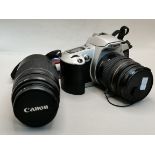 Canon EOS camera 500 N and Canon 200m Lens EF 75 - 300mm