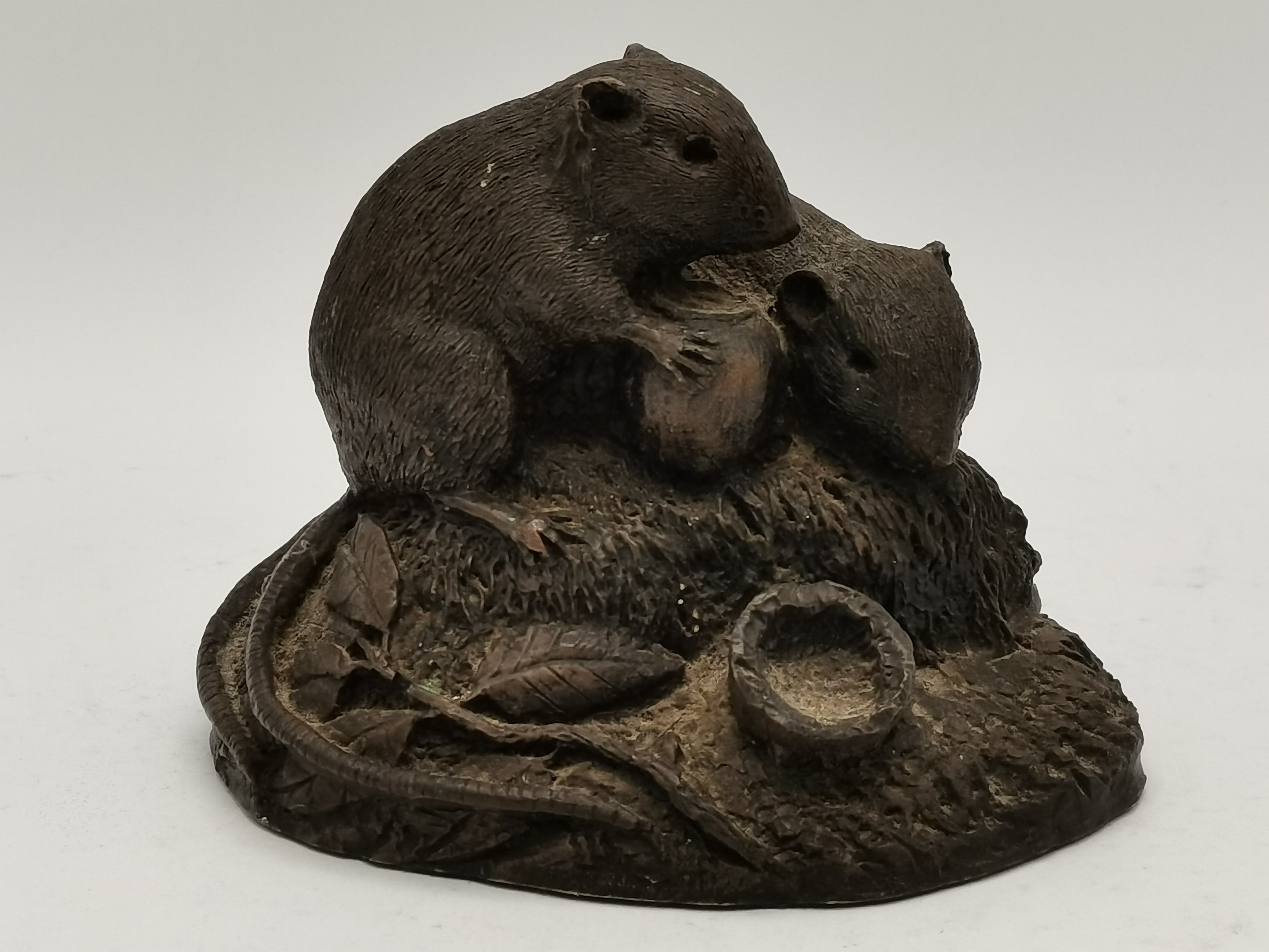 Cellini Arts Bronze Mice