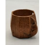 Robert Thompson, a Mouseman oak napkin ring