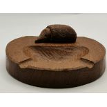 Nick Hill, a Hedgehogman oak ashtray