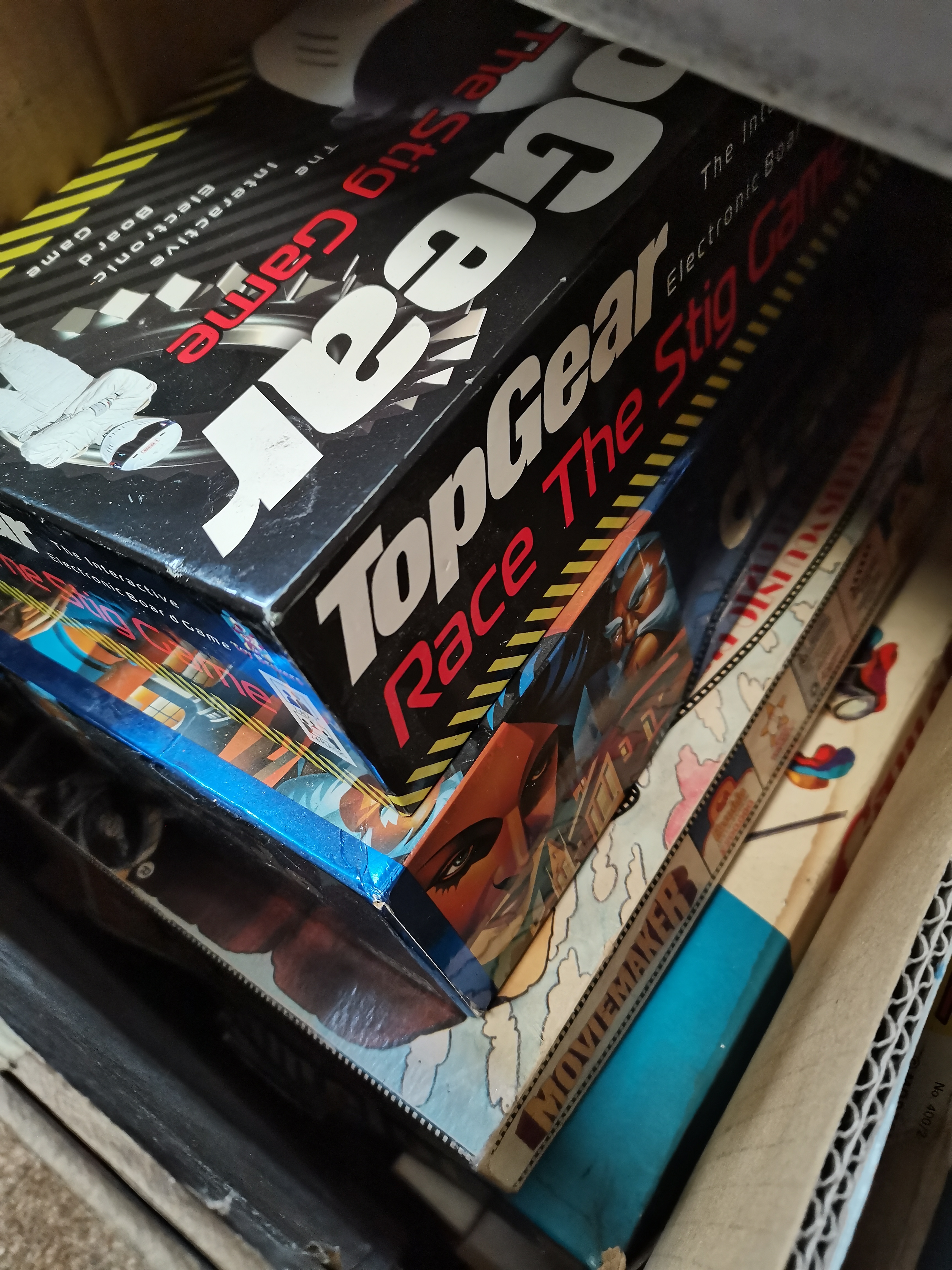 3 x large boxes of board games - some vintage some new plus box with toy truck etc - Image 3 of 5