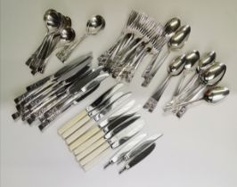 A quantity of table flatware