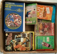18 Football Year Book Annuals 1950s, 1960s, 1970s and 1980s