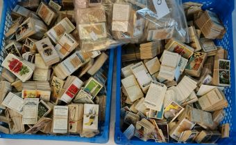 Over 200 sets of Cigarette Cards (some full, some part) and some 78 Records