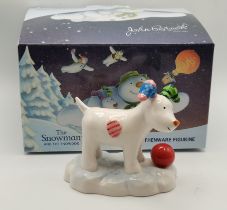 Beswick The Snowman Dog in original Box