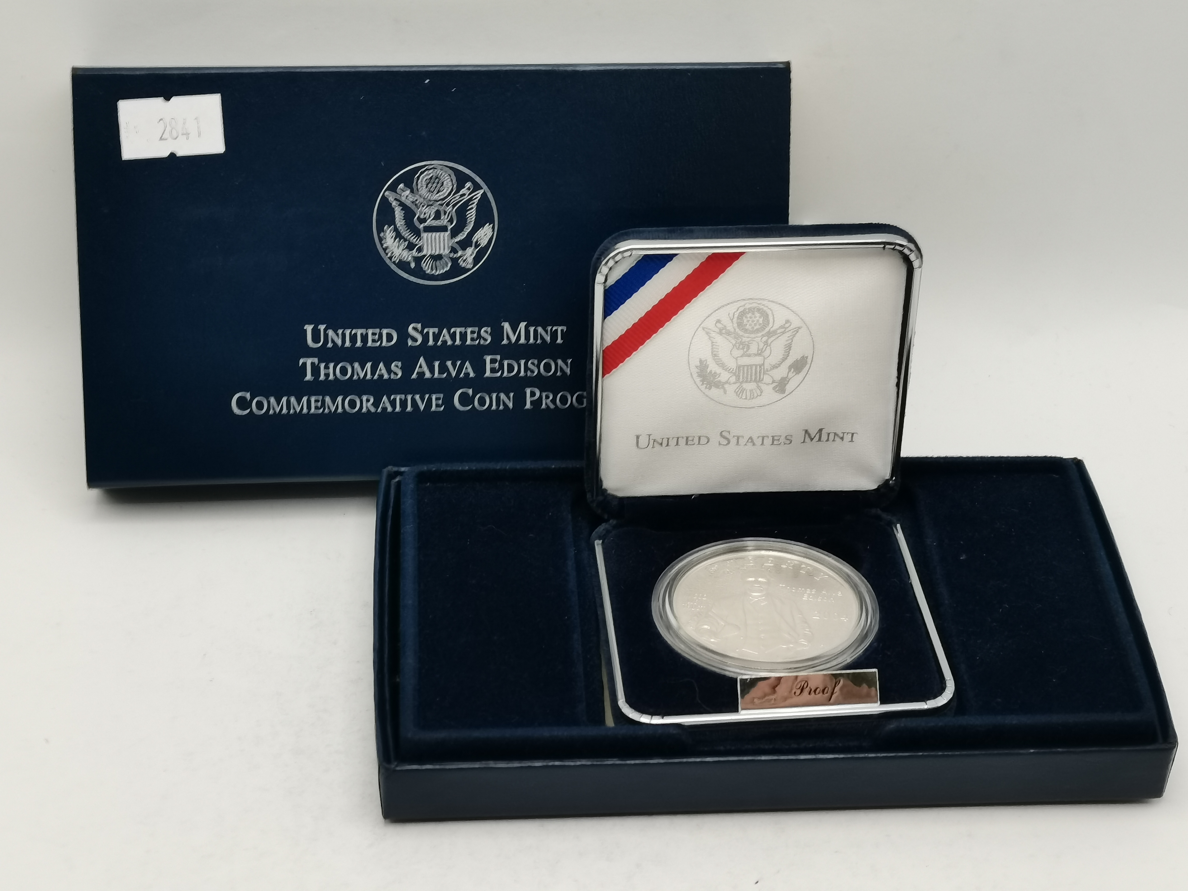 A United States Mint Thomas Alva Edison Commerativ