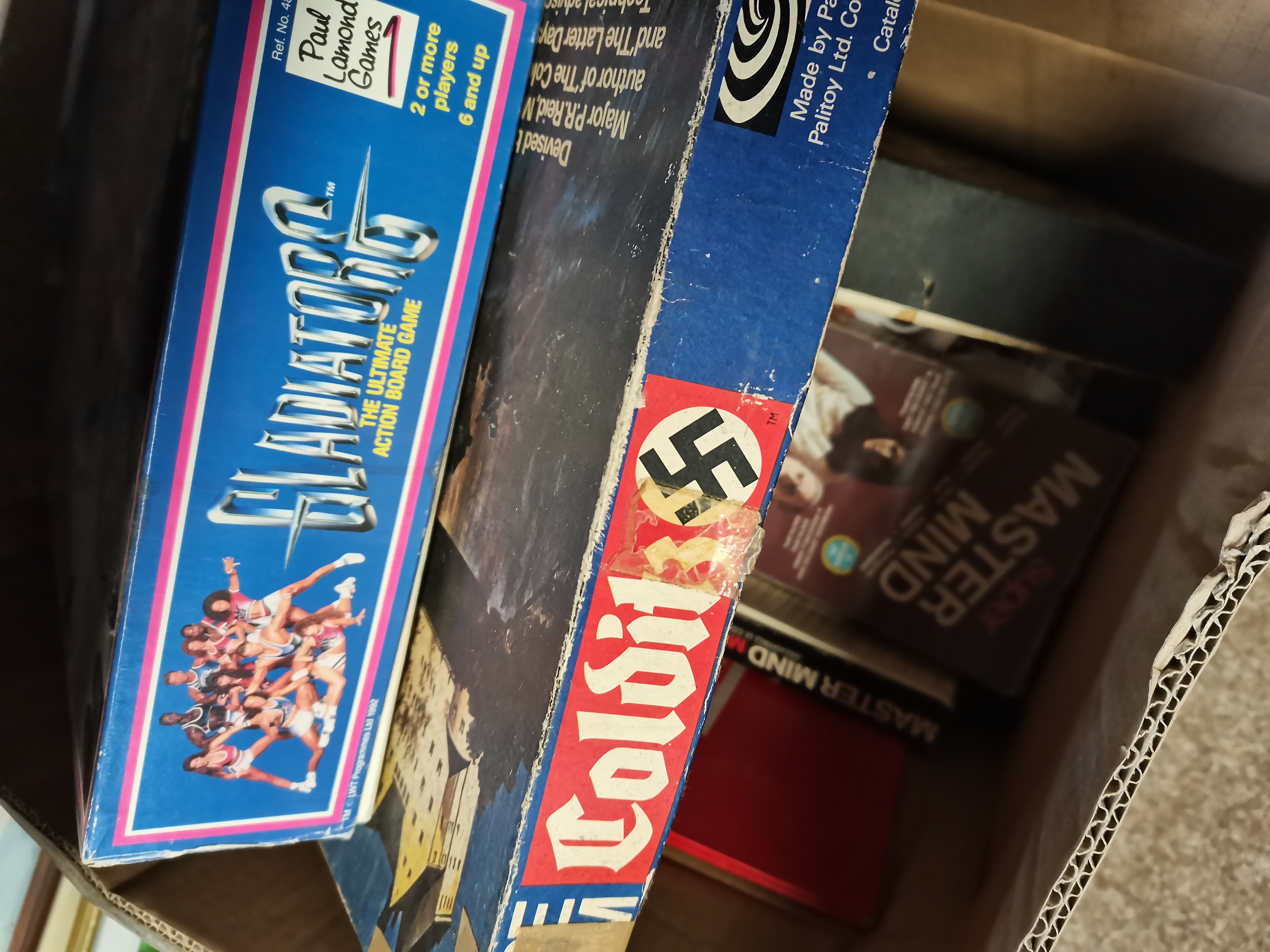 3 x large boxes of board games - some vintage some new plus box with toy truck etc - Image 2 of 5
