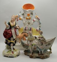 x3 Porcelain figures