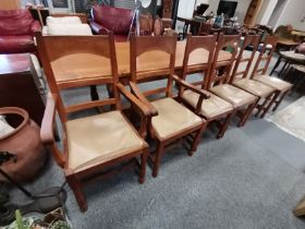 A good set of Malcolm Foxman Yorkshire oak dining chairs