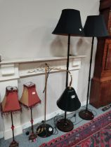 2 x standing lamps, table lamps and van arched standard lamp ( Best and Lloyd )