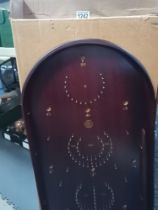 Wooden Bagatelle game in box (repro)