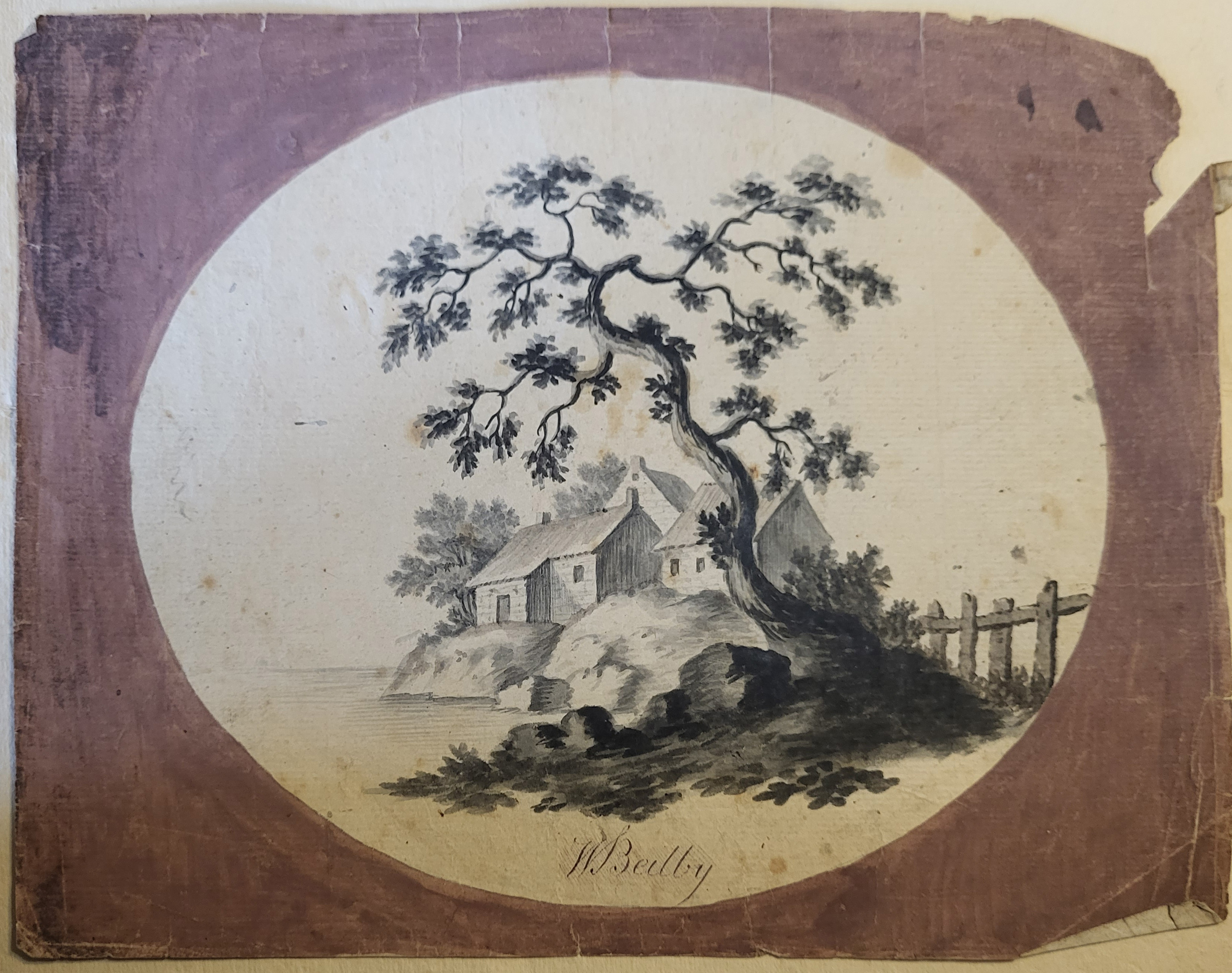 WILLIAM BEILBY, 1740 - 1819, A COLLECTION OF SEVEN EARLY GEORGIAN AND GEORGE III PERIOD LANDSCAPE - Image 6 of 7