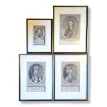 A COLLECTION OF 17TH CENTURY AND LATER BLACK AND WHITE ENGRAVINGS Portraits include 'Oliviero