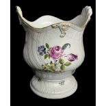 MEISSEN, AN 18TH CENTURY PRE-ACADEMIC HARD PASTE PORCELAIN ICE PAIL/WINE COOLER, CIRCA 1760