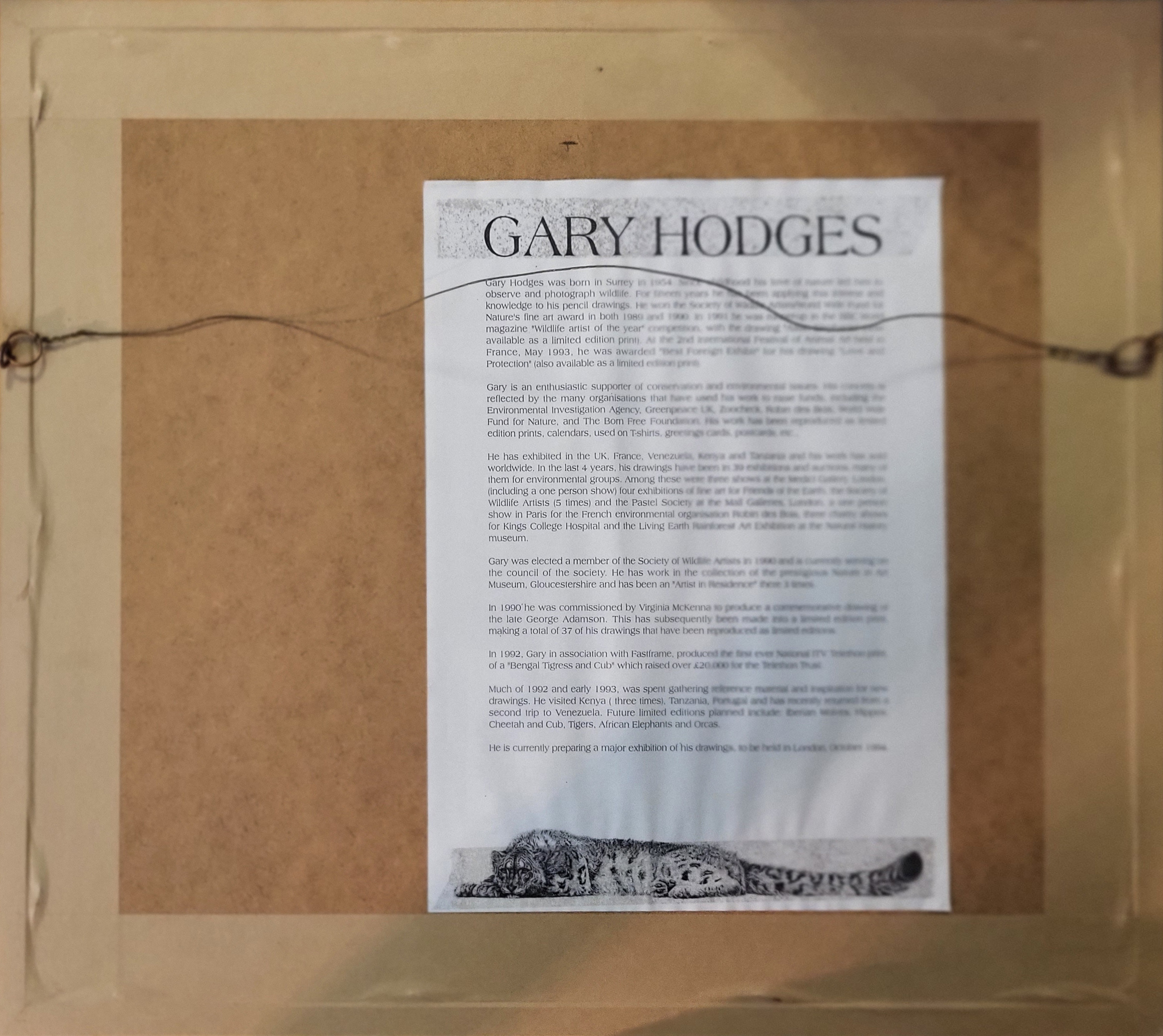 GARY HODGES, BN 1954, A COLLECTION OF FOUR SIGNED LIMITED EDITION PRINTS Titled 'Jackass - Image 5 of 5