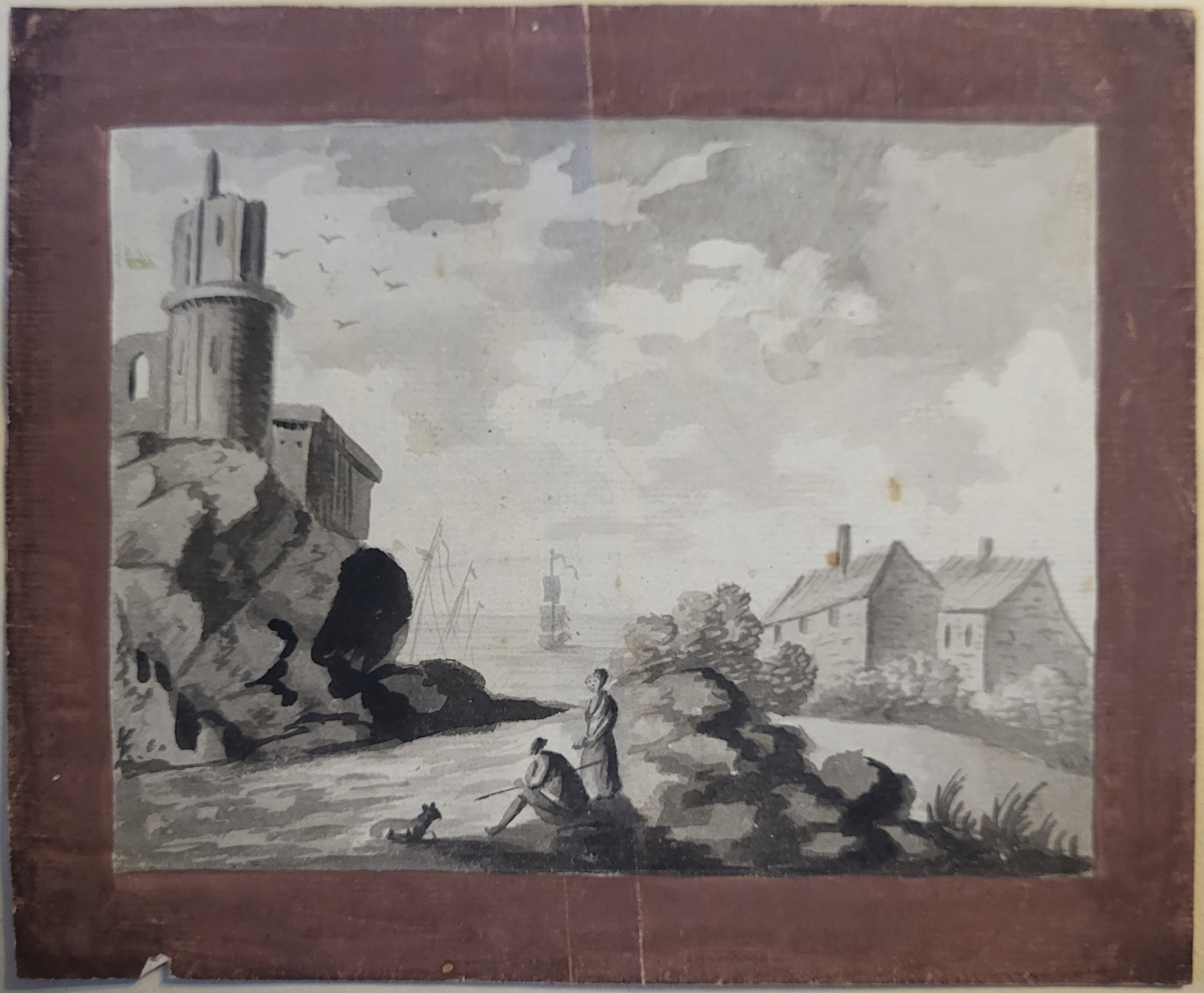WILLIAM BEILBY, 1740 - 1819, A COLLECTION OF SEVEN EARLY GEORGIAN AND GEORGE III PERIOD LANDSCAPE - Image 5 of 7