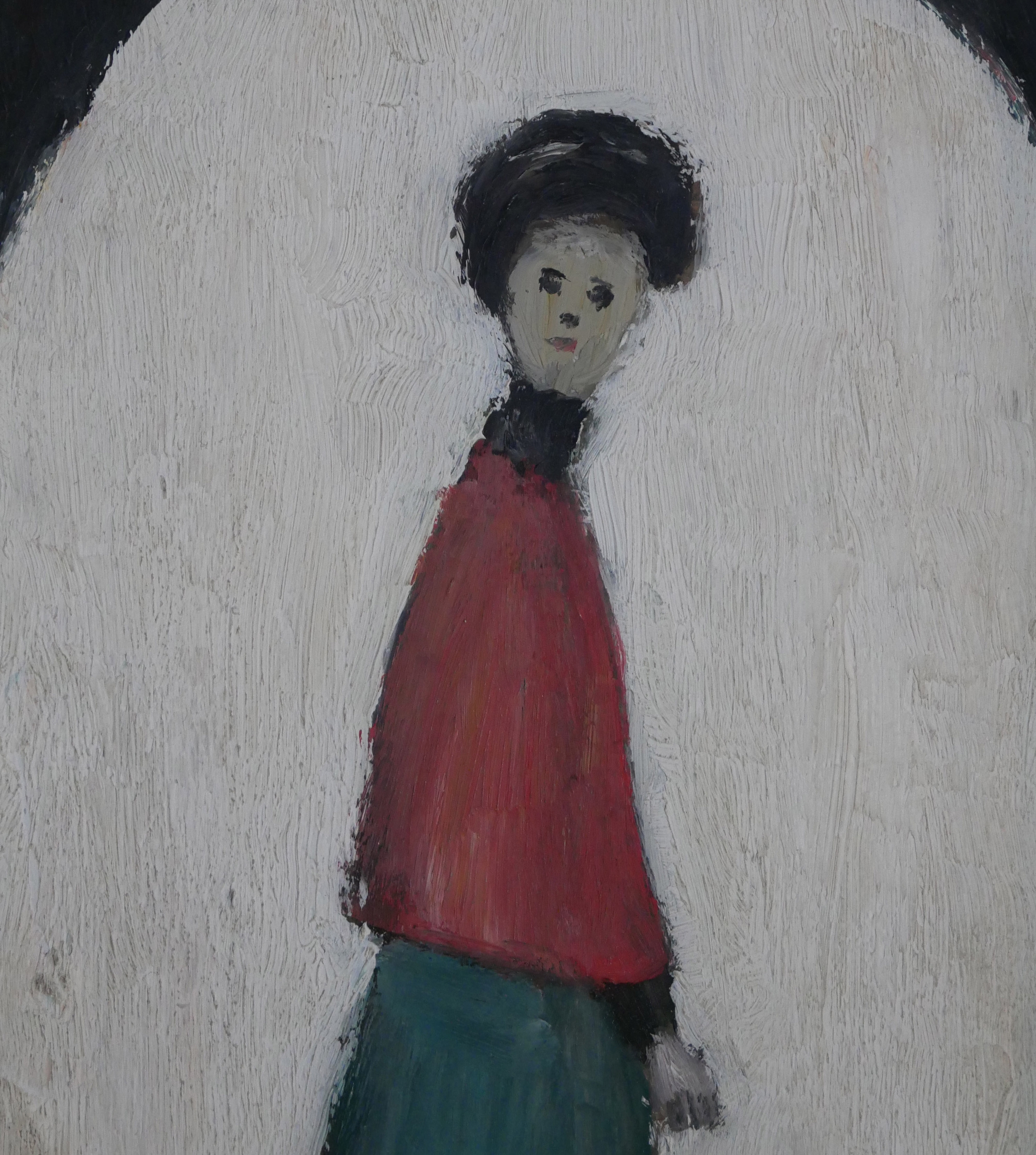 LAWRENCE STEPHEN LOWRY R.A., BRITISH, 1887 0 1976, OIL ON BOARD Titled 'Lady in Waiting', signed and - Image 29 of 41