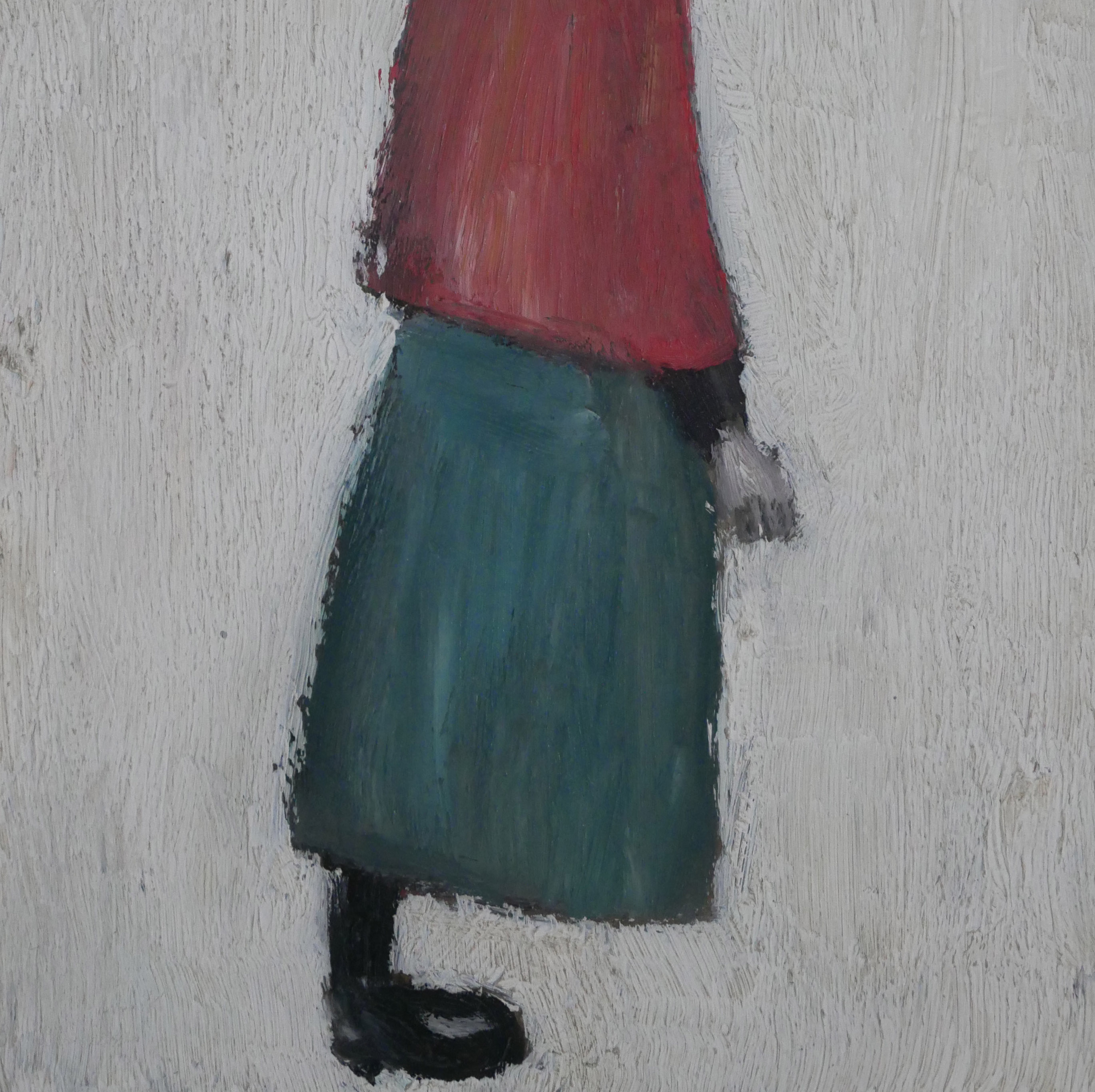 LAWRENCE STEPHEN LOWRY R.A., BRITISH, 1887 0 1976, OIL ON BOARD Titled 'Lady in Waiting', signed and - Image 10 of 41