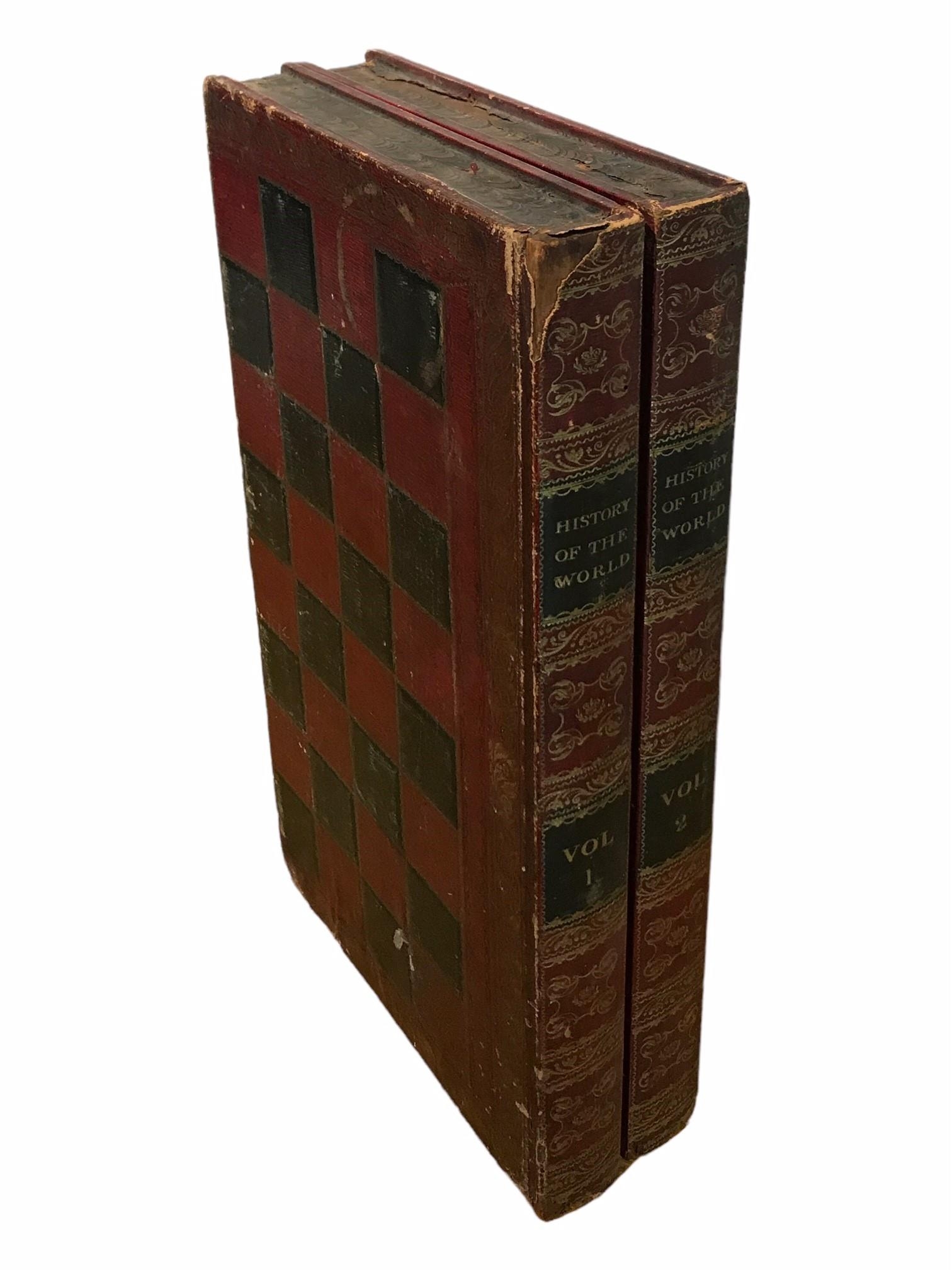 JAQUES OF LONDON, AN EARLY 20TH CENTURY CARVED WOODEN CHESS SET Housed in a novelty book chess - Image 5 of 5