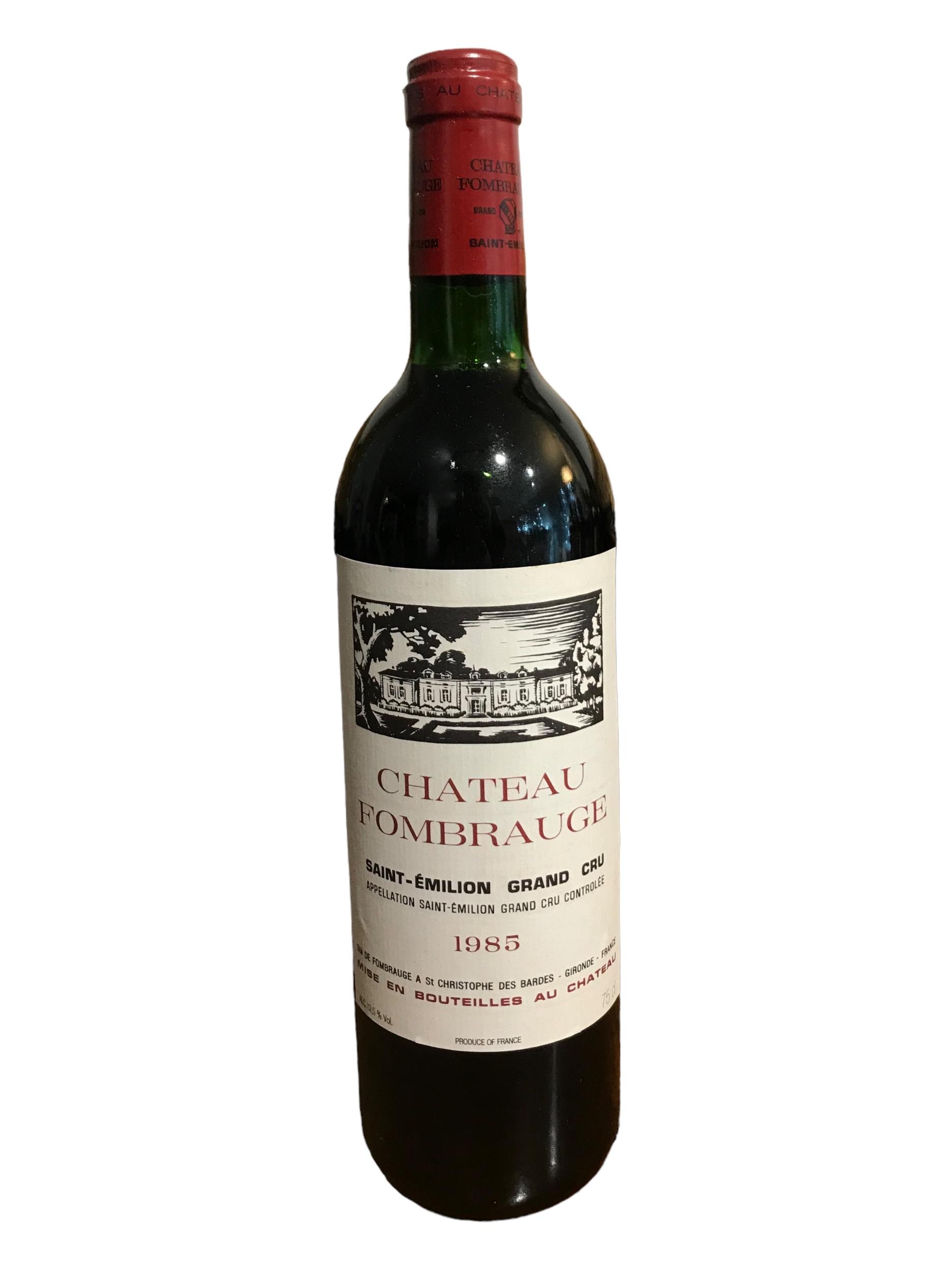 TWELVE BOTTLES OF VINTAGE CH TEAU FOMBRAUGE SAINT-ÉMILION GRAND CRU, 1985 In original cardboard - Image 2 of 2