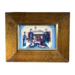 A FRAMED CHINESE EXPORT GOUACHES ON RICE PAPER Depicting a traditional Chinese marriage, together