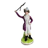 (POSSIBLY ROCKINGHAM) STAFFORDSHIRE, A 19TH CENTURY THEATRICAL FIGURE OF MARIA FOOTE AS ‘ARINETTE’