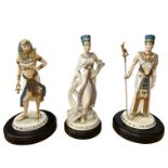 WEDGWOOD, ‘LEGEND OF THE NILE’, THREE LIMITED EDITION FIGURES Comprising ‘Nefertiti’ (2606/9500), ‘